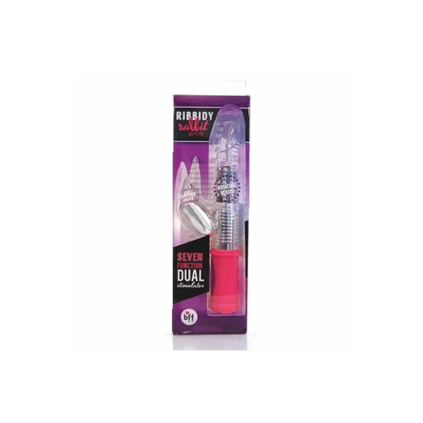 BFF RIBBED RABBIT PINK