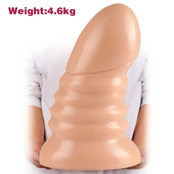 Big Giant Dildo Butt Plug - Premium Silicone Realistic Dildos Sex Toys