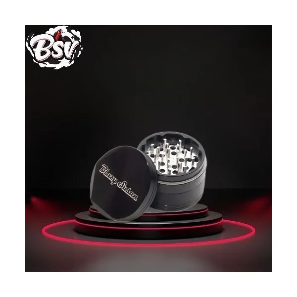 Blazy Susan Aluminum Grinder Black