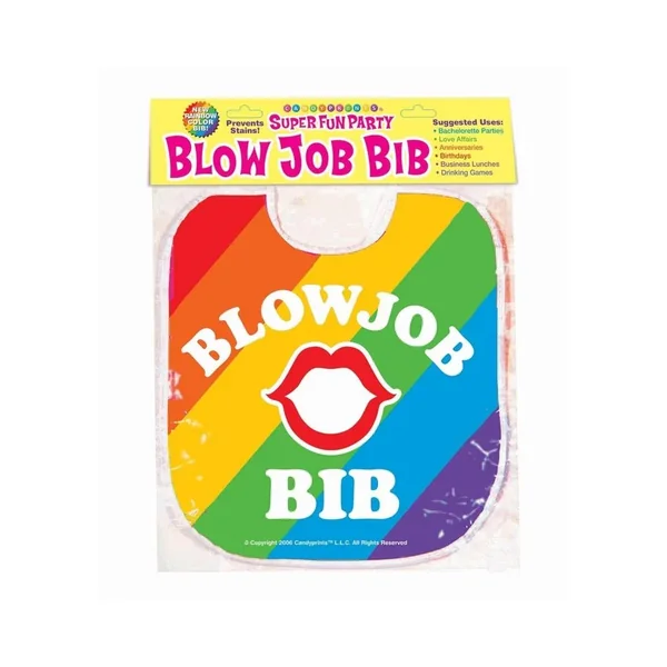 Blow Job Bib – Rainbow