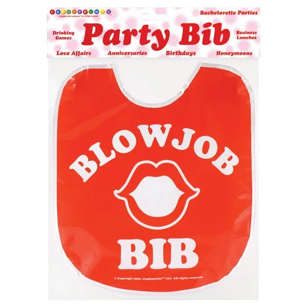 Blow Job Party Bib