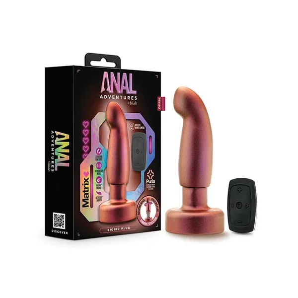 Blush Anal Adventures Matrix Bionic Plug – Cosmic Copper