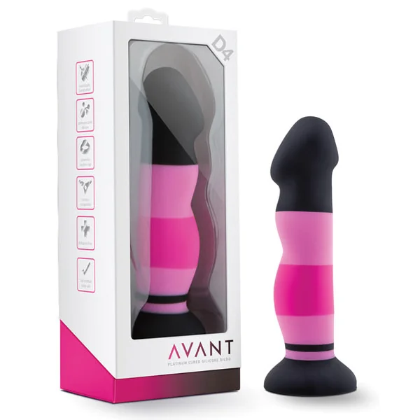 Blush Avant D4 Silicone 8 Inch Dildo - Sexy In Pink