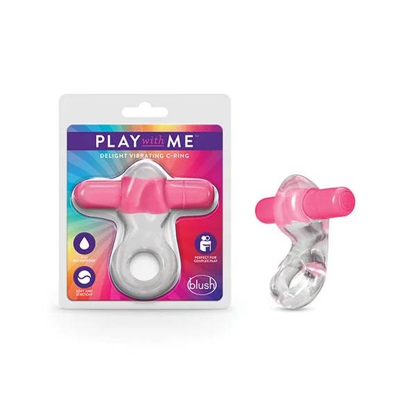 Blush Play With Me Delight Vibrating C Ring