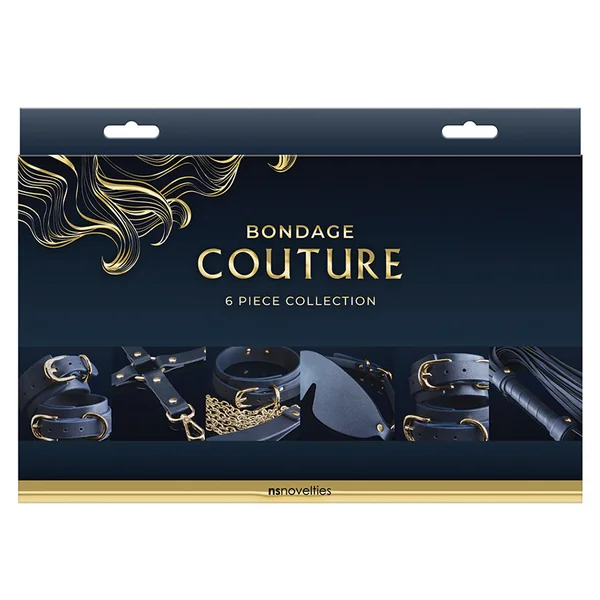 Bondage Couture 6 Piece Kit - Blue