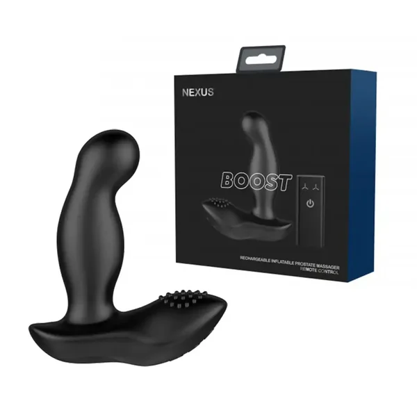 Boost Prostate Massager with Inflatable Tip