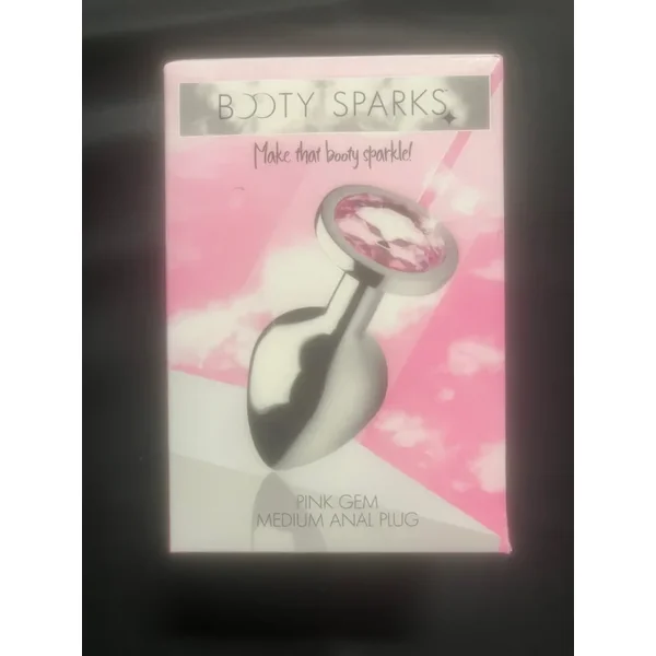 Booty Sparks Pink Gem Medium Anal Plug