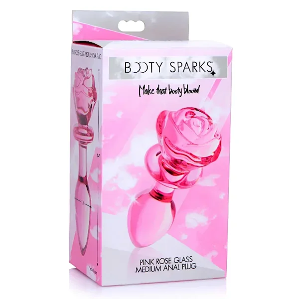 Booty Sparks “Pink Rose” Plug -Medium
