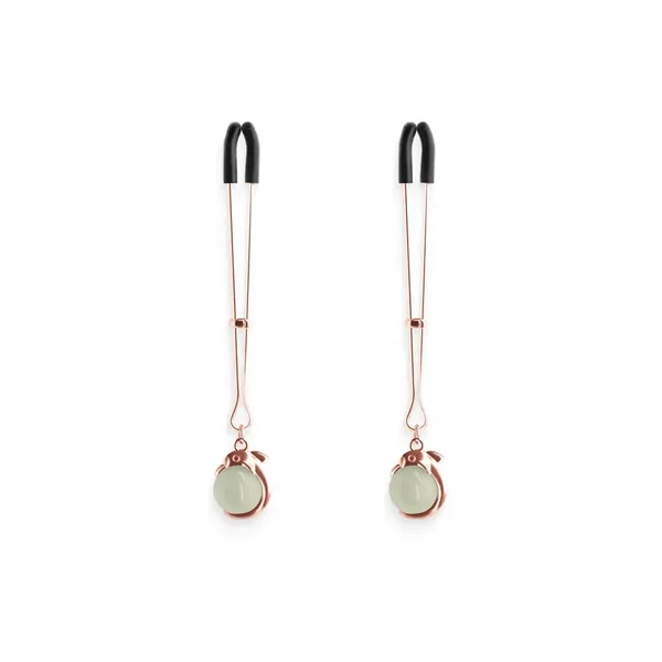 Bound Glow in the Dark Nipple Clamps G1