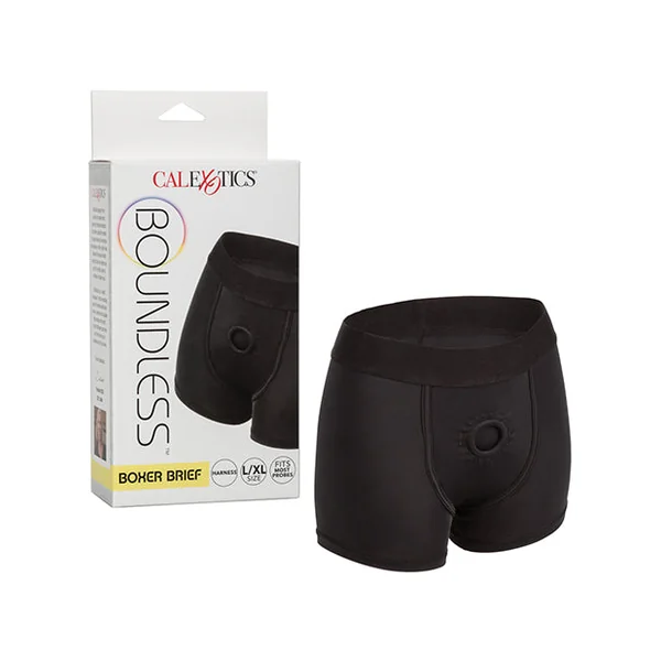 Boundless Boxer Brief L-xl - Black