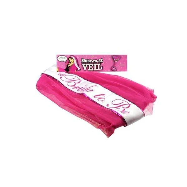 Bride-to-Be Veil - Pink