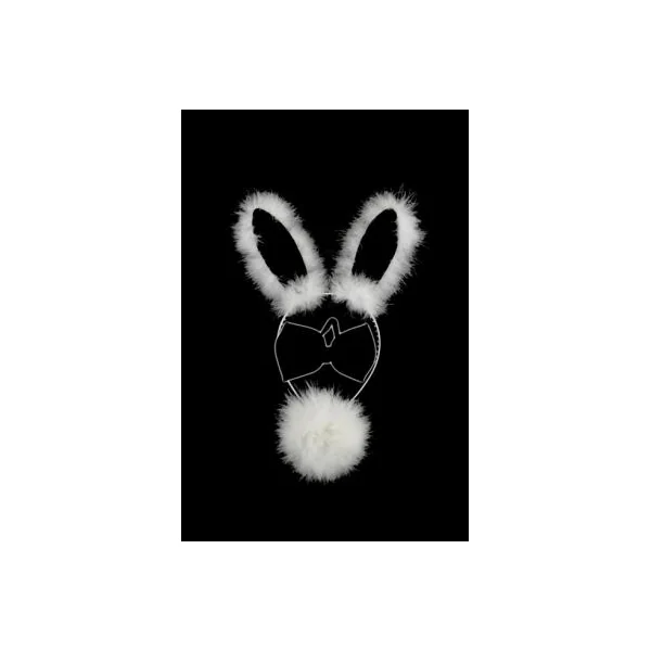 BUNNY SET 3PC BLACK/WHITE