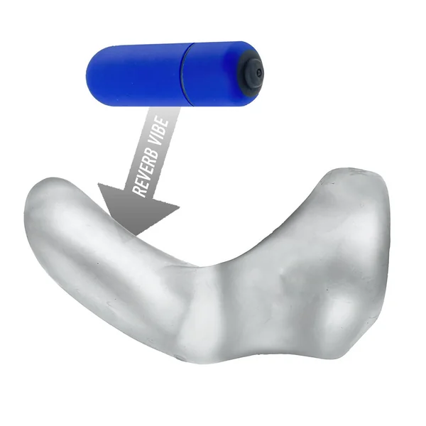 Buzzfuck Taint Vibe-Sling - Clear Ice