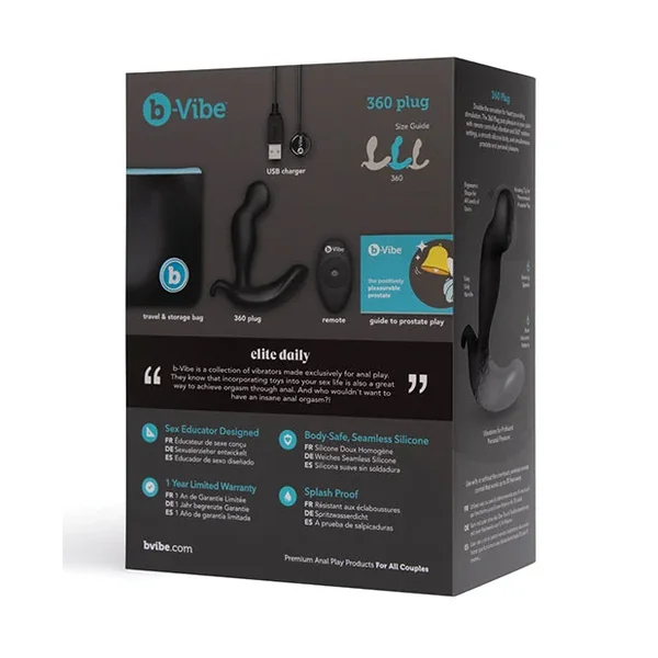 b-Vibe 360 Plug – Black