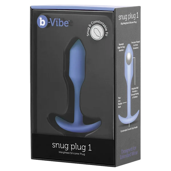 b-Vibe Snug Plug 1 - Violet