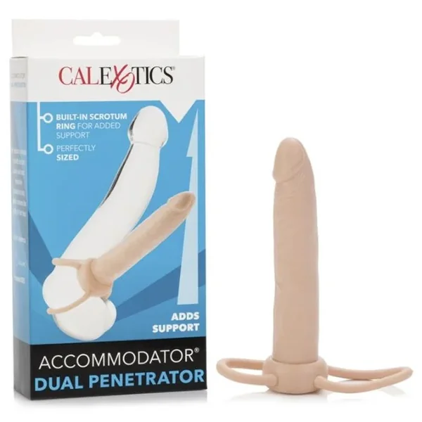 CALEXOTICS Accommodator Dual Penetrator – Ivory