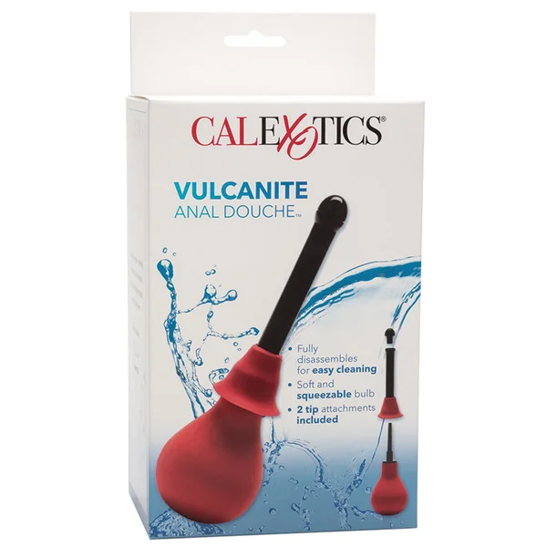 CalExotics Vulcanite Anal Douche