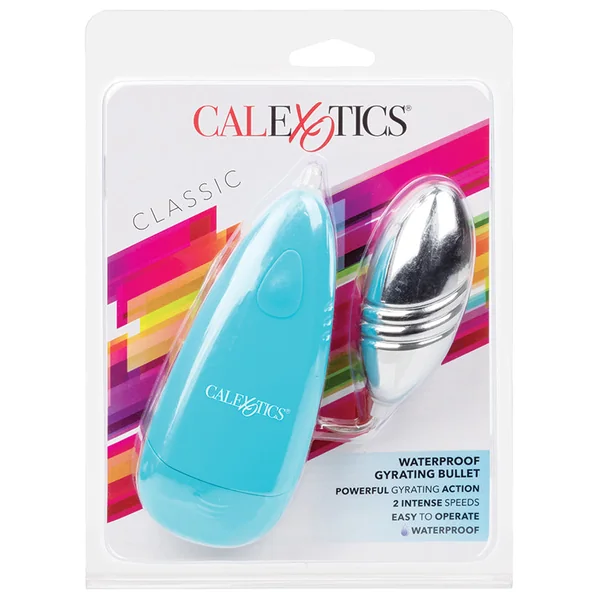 CalExotics Waterproof Gyrating Bullet - Blue