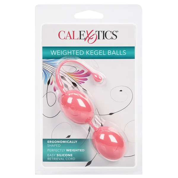 CalExotics Weighted Kegel Balls - Pink