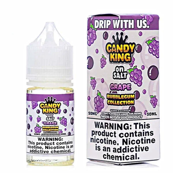 Candy King 50mg Nic Salt Grape