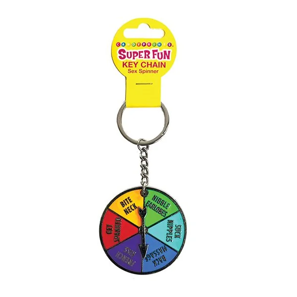 Candyprints Super Fun Sex Spinner Key Chain