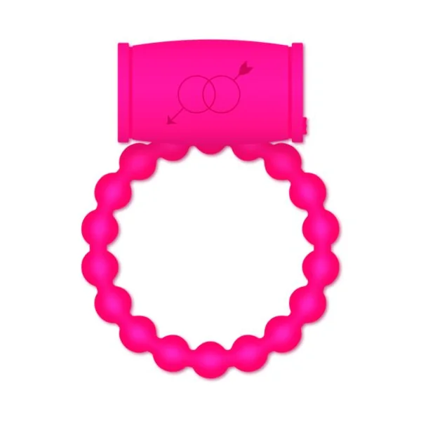 Casual Love 25 Pink Vibrating Cock Ring For Man