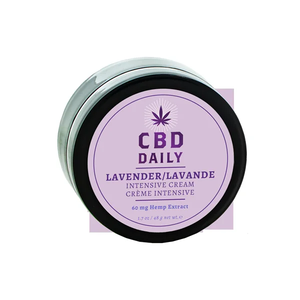 CBD DAILY INTENSIVE CREAM IN LAVENDER 1.7 OZ