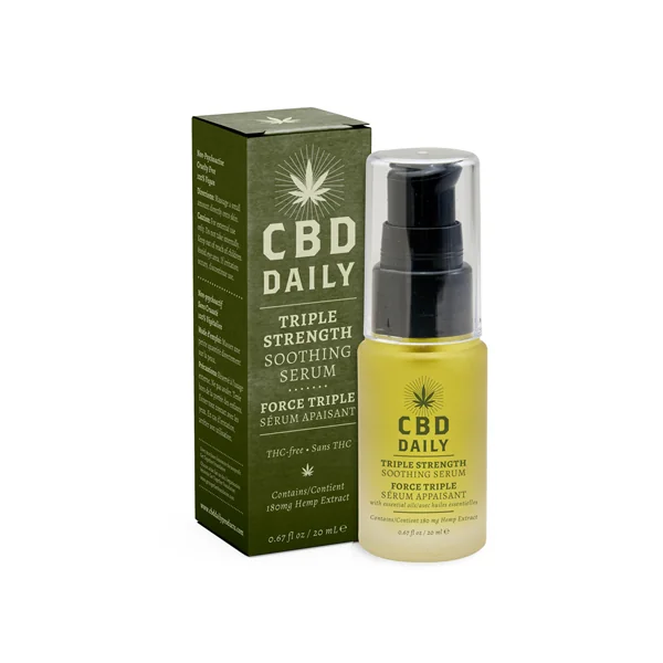 CBD DAILY TRIPLE STRENGTH SOOTHING SERUM 20ML