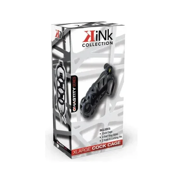 Chastity cage - Kink - Locking Cock - Extra Large