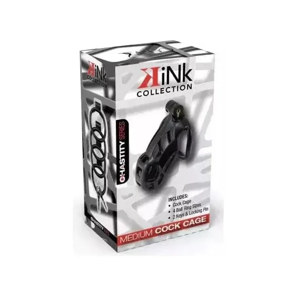 Chastity cage - Kink - Locking Cock - Medium