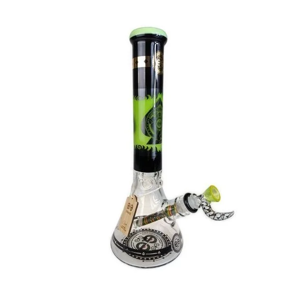 Cheech CHE-190 Milky Green Protect The Crest Beaker