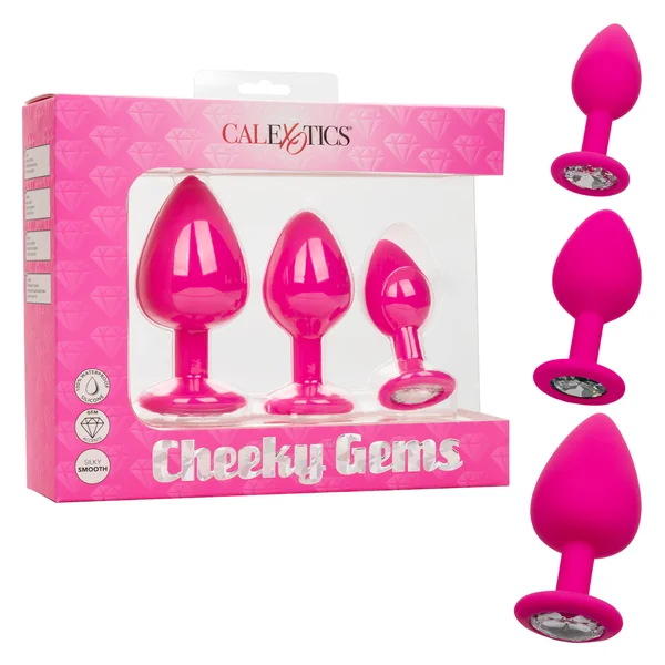CHEEKY GEMS 3PC SET PINK