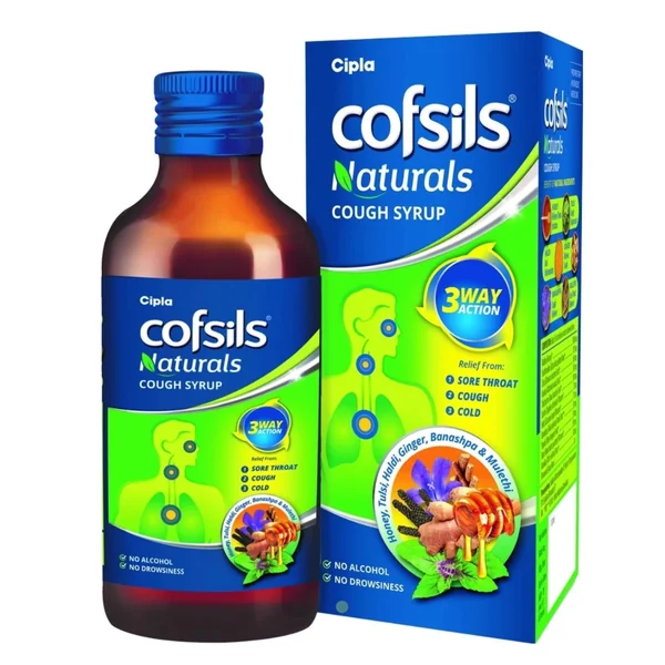 CIPLA COFSILS NATURALS COUGH SYRUP (100ml)