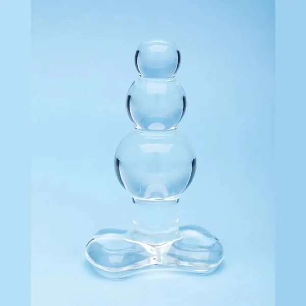 Clarity Utopian Reverie Beaded Glass Plug