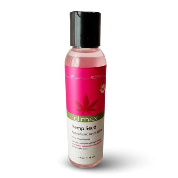 Climax Hemp Seed Aphrodisiac Boost Glide - 4 Fl. Oz.