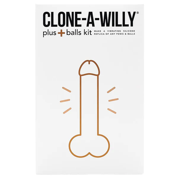 Clone-A-Willy Penis Plus Balls DIY Dildo Kit - Light Skin Tone