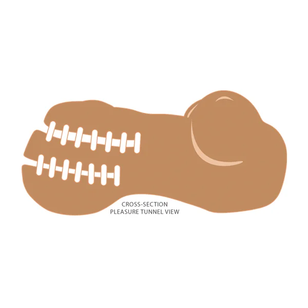 CLOUD 9 PERSONAL MINI BODY STROKER – TAN