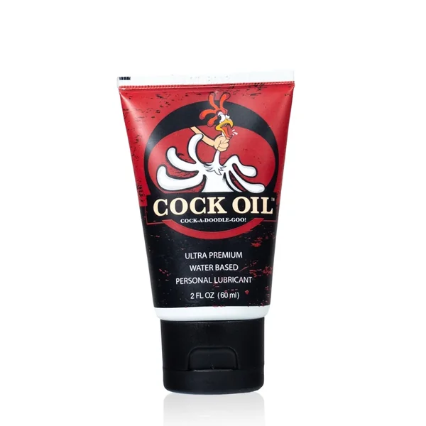 COCK OIL Water Based Lubricant Tube 2 oz / 59 ml
