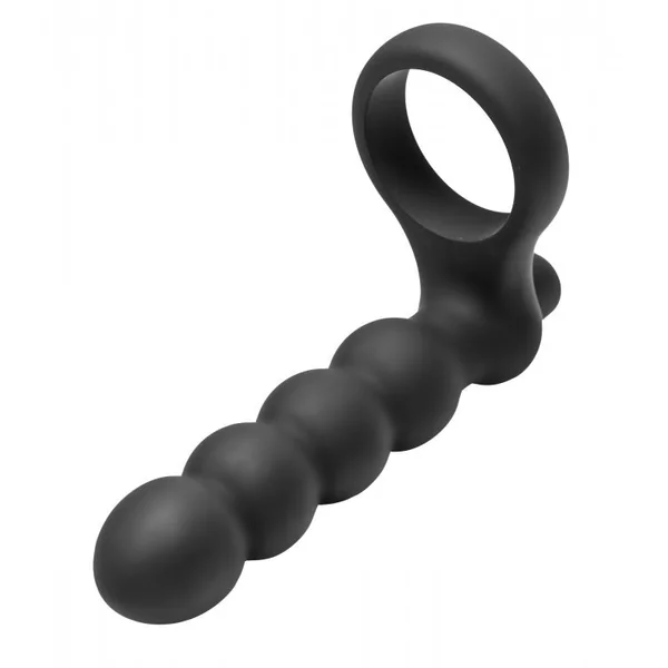 Cock Ring with Double Penetration Vibe