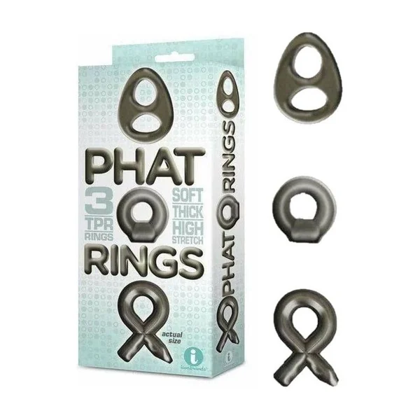 Cock rings - Phat Rings - Smoke 1