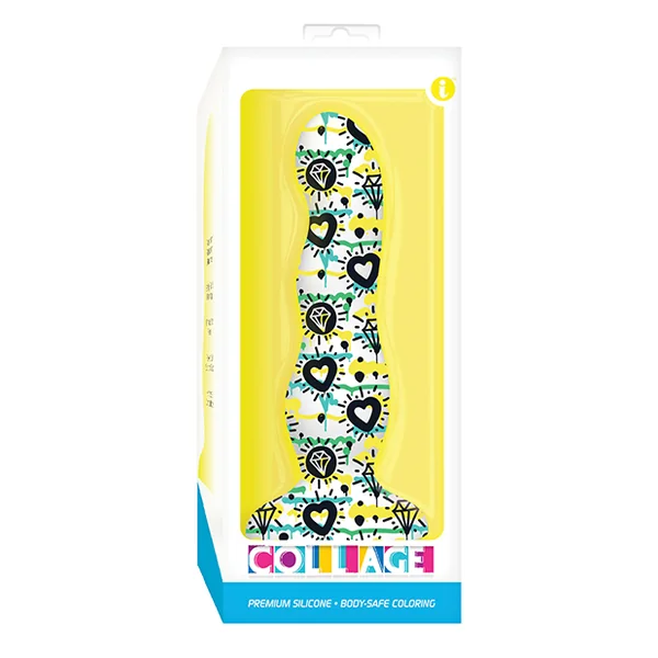 COLLAGE DIAMONDS & HEARTS