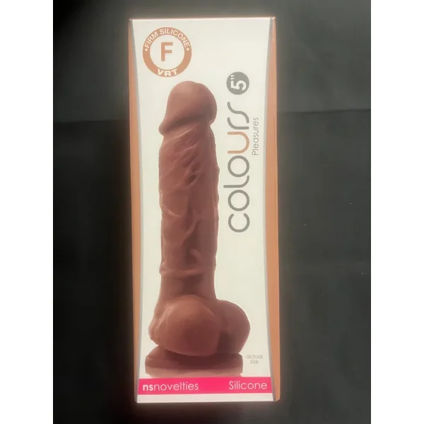 Colours 5 Inch Firm Silicone Dildo