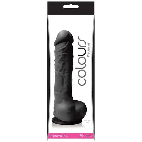 Colours Pleasures 5″ Realistic Dildo – Black