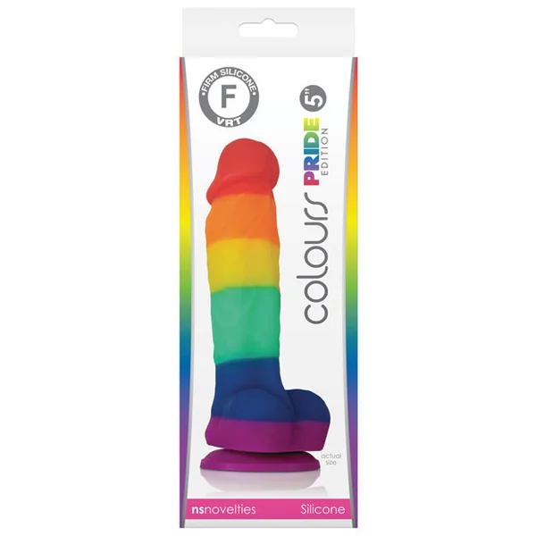 Colours Pride Edition 5" Dong W-suction Cup