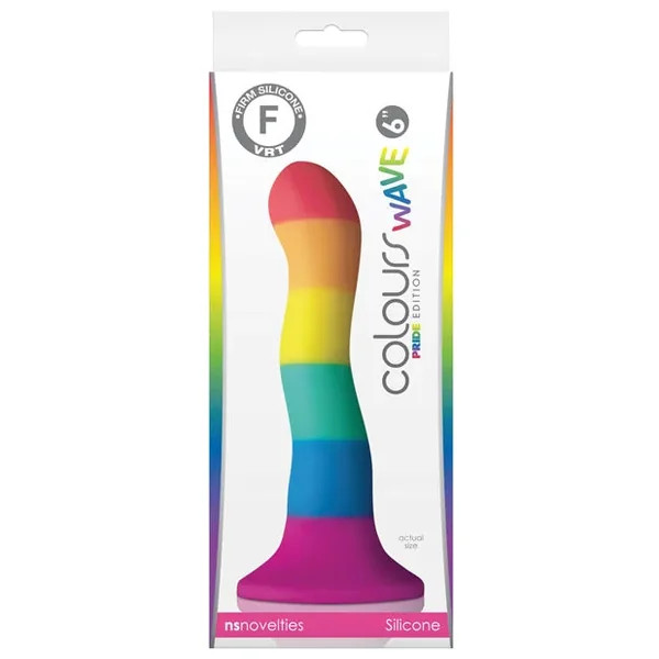 Colours Pride Edition 6″ Wave Dildo