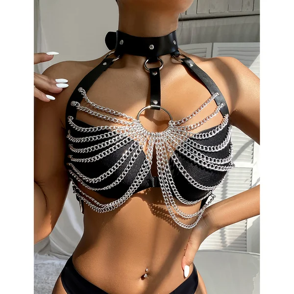 ComeOn Dear – Harness Chain Spread with Collar