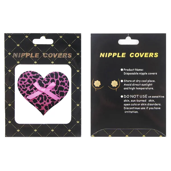ComeOn Dear – Nipple Cover – Leo Print Bow