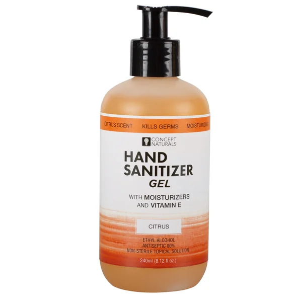 Concept Naturals Hand Sanitizer Gel - Citrus - 8.12 Fl. Oz.