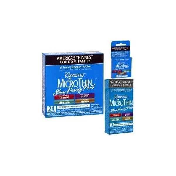 Condoms - Kimono - MicroThin Assorted