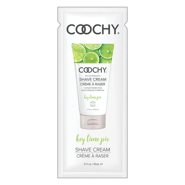 Coochy Oh So Smooth Shave Cream - Key Lime Pie 0.5oz